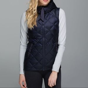 lululemon the fluffiest vest - reversible